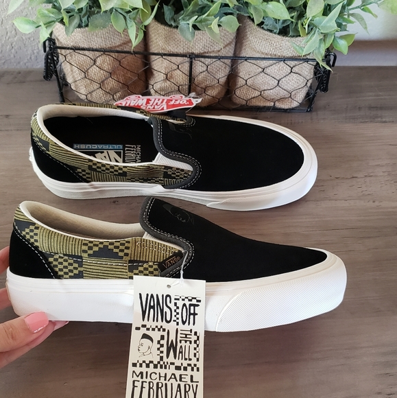 vans slip on michael february